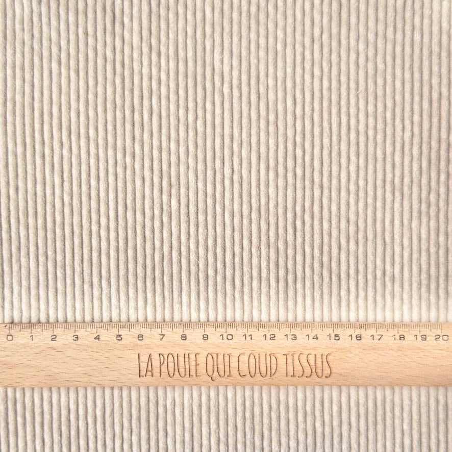 Velours Côtelé 100% Coton / Lin