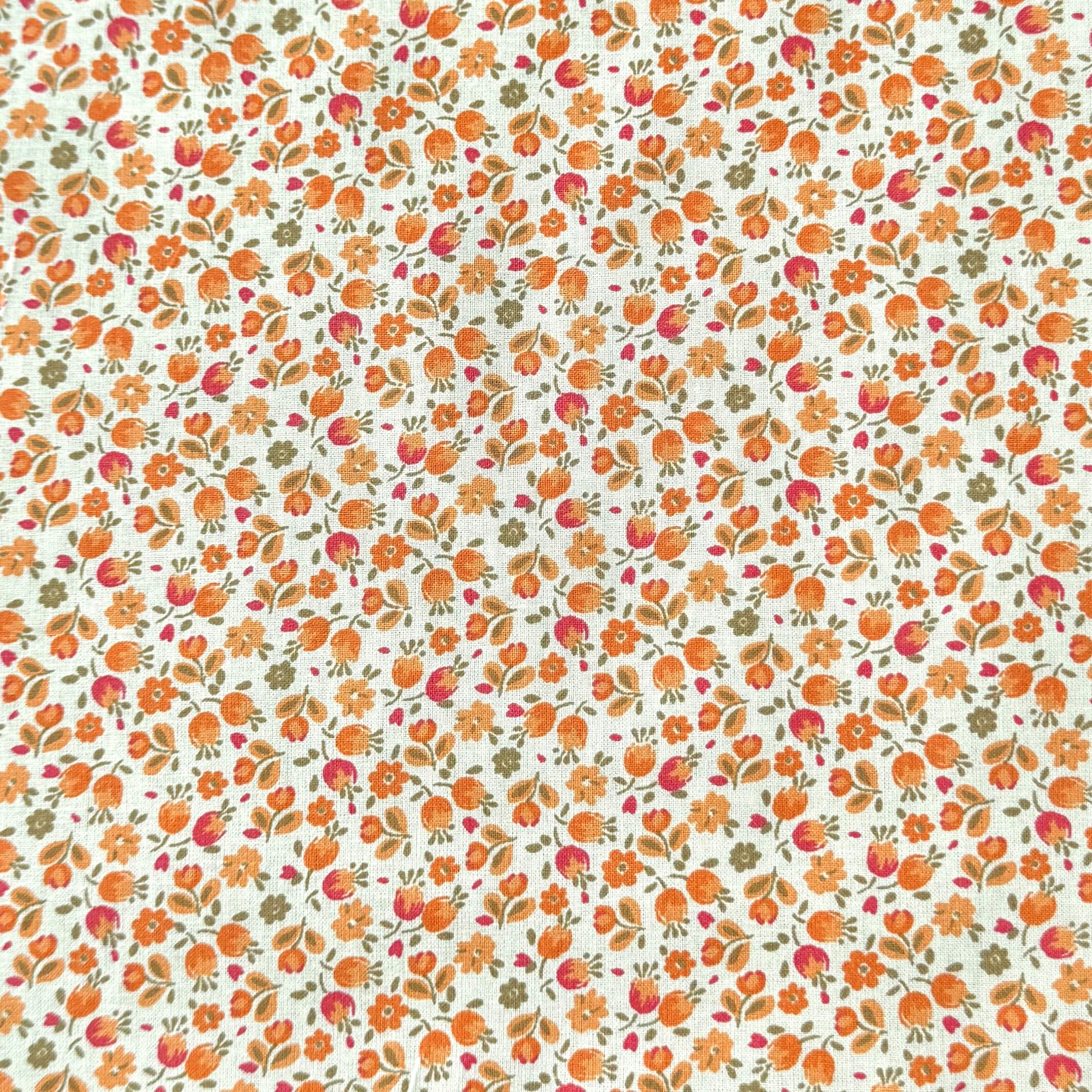 Coupon 1.7 m - Coton Imprimé / Caseille