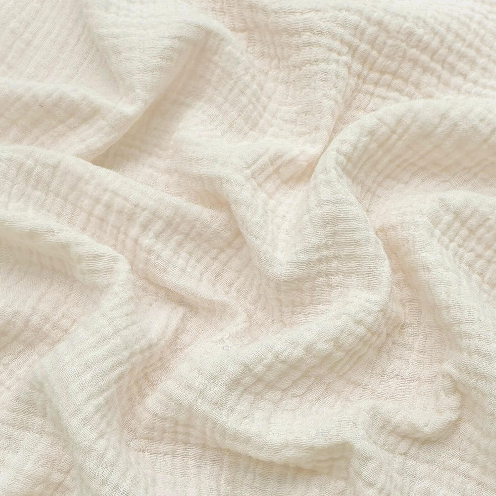 Coupon 60 cm - Double Gaze / Ecru