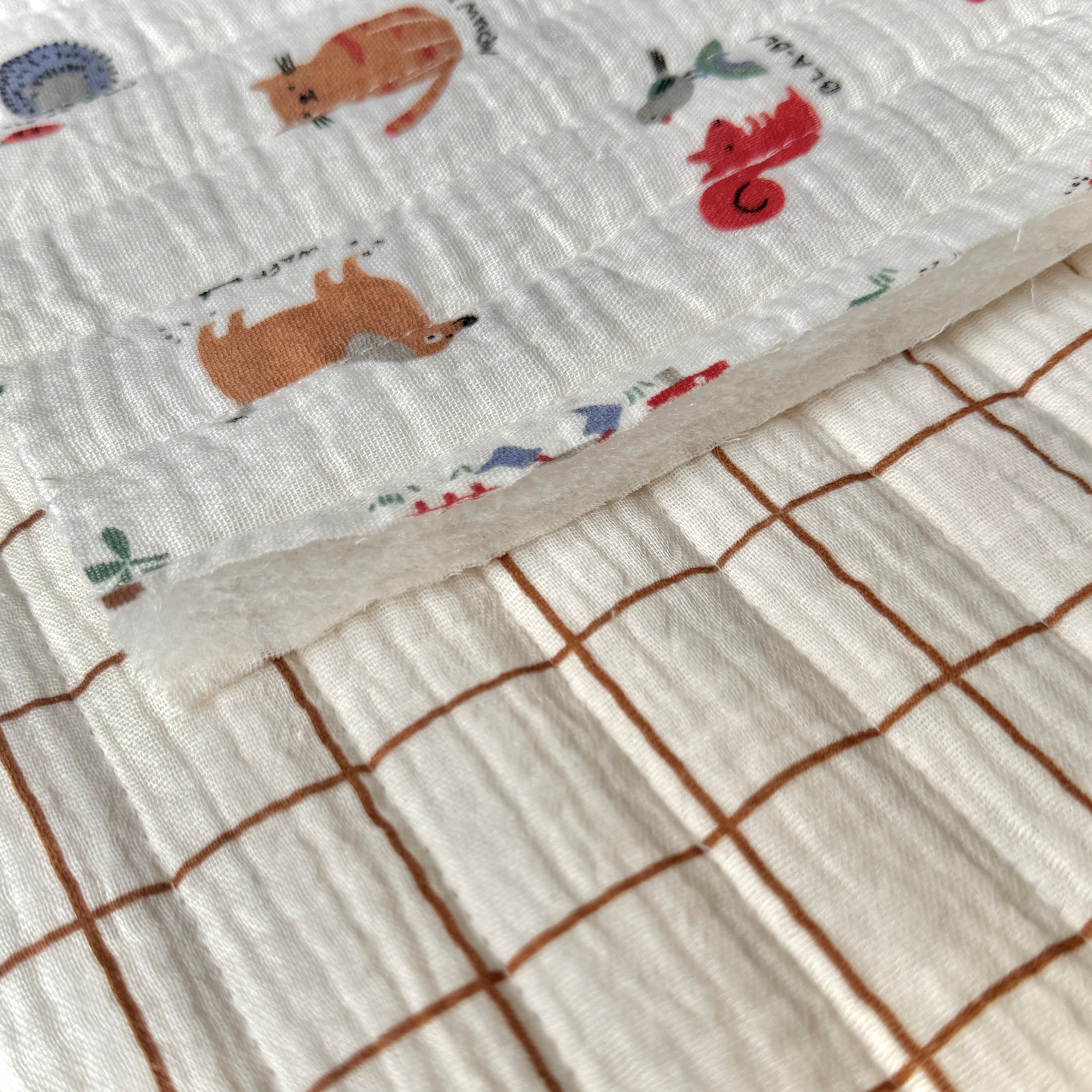 Matelassé Double Gaze Caket / Jacques Cassonade