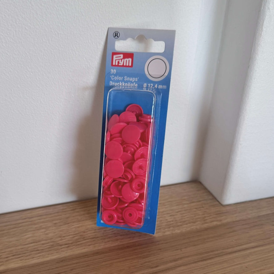 Bouton-pression ColorSnaps Ø12,4mm - Coloris unis