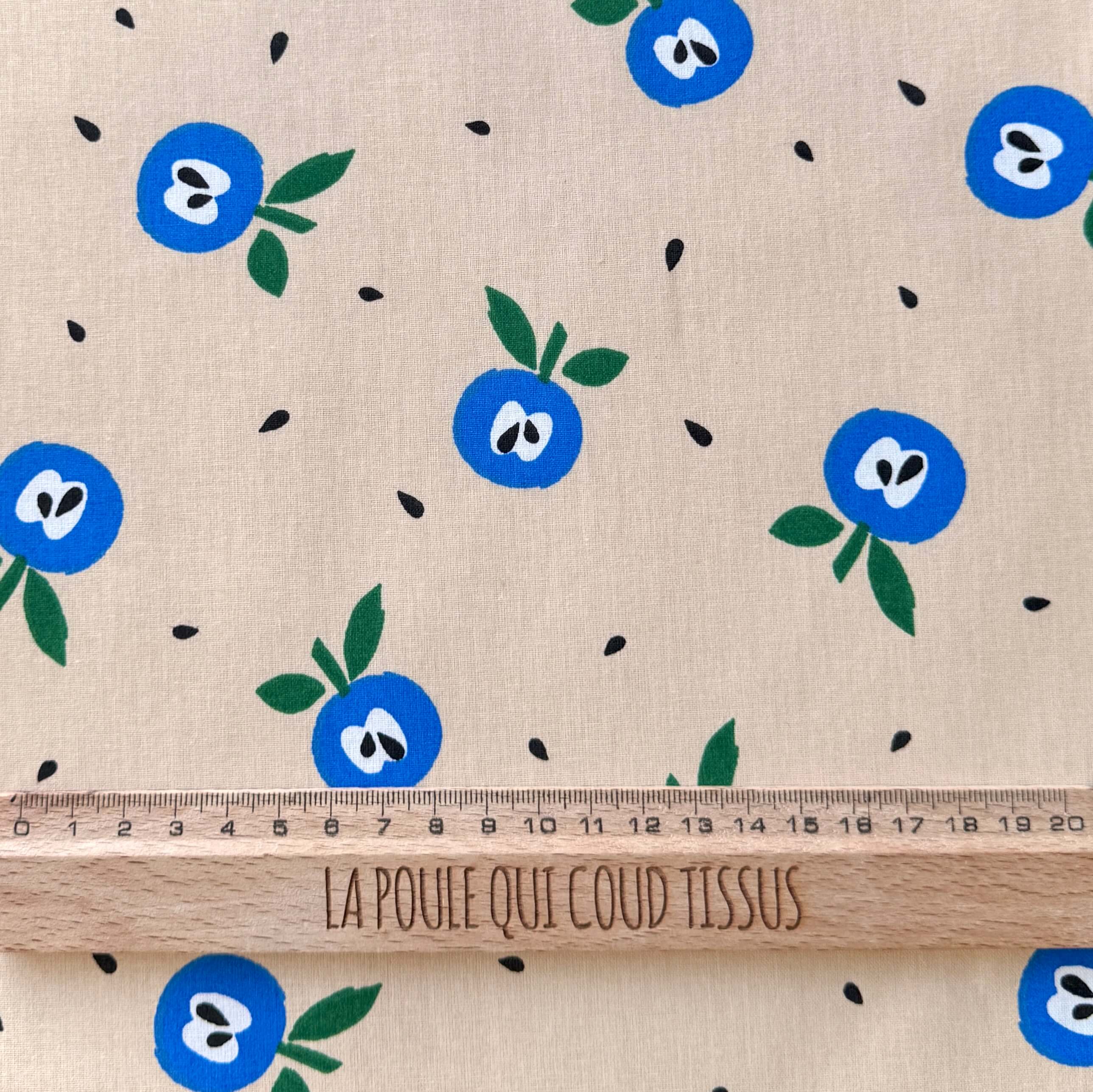 Coupon 1.3 m - Coton enduit / Yanick