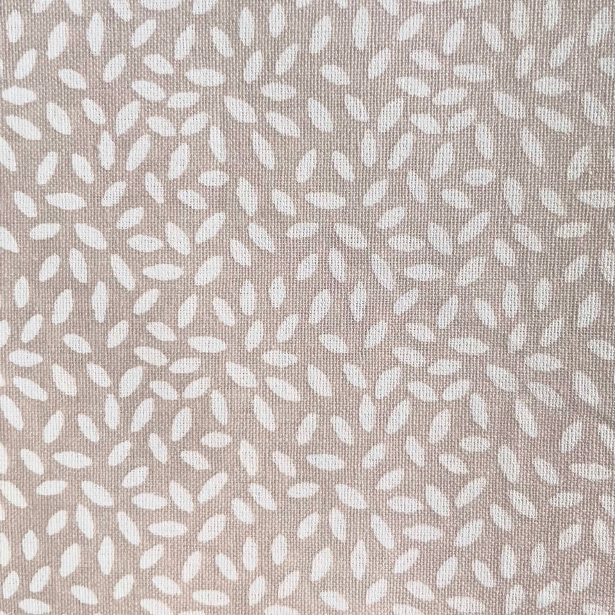 Coupon 50 cm - Coton Imprimé / Stily Beige