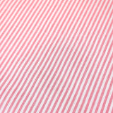 Striped Cotton Viscose / Red Raytis