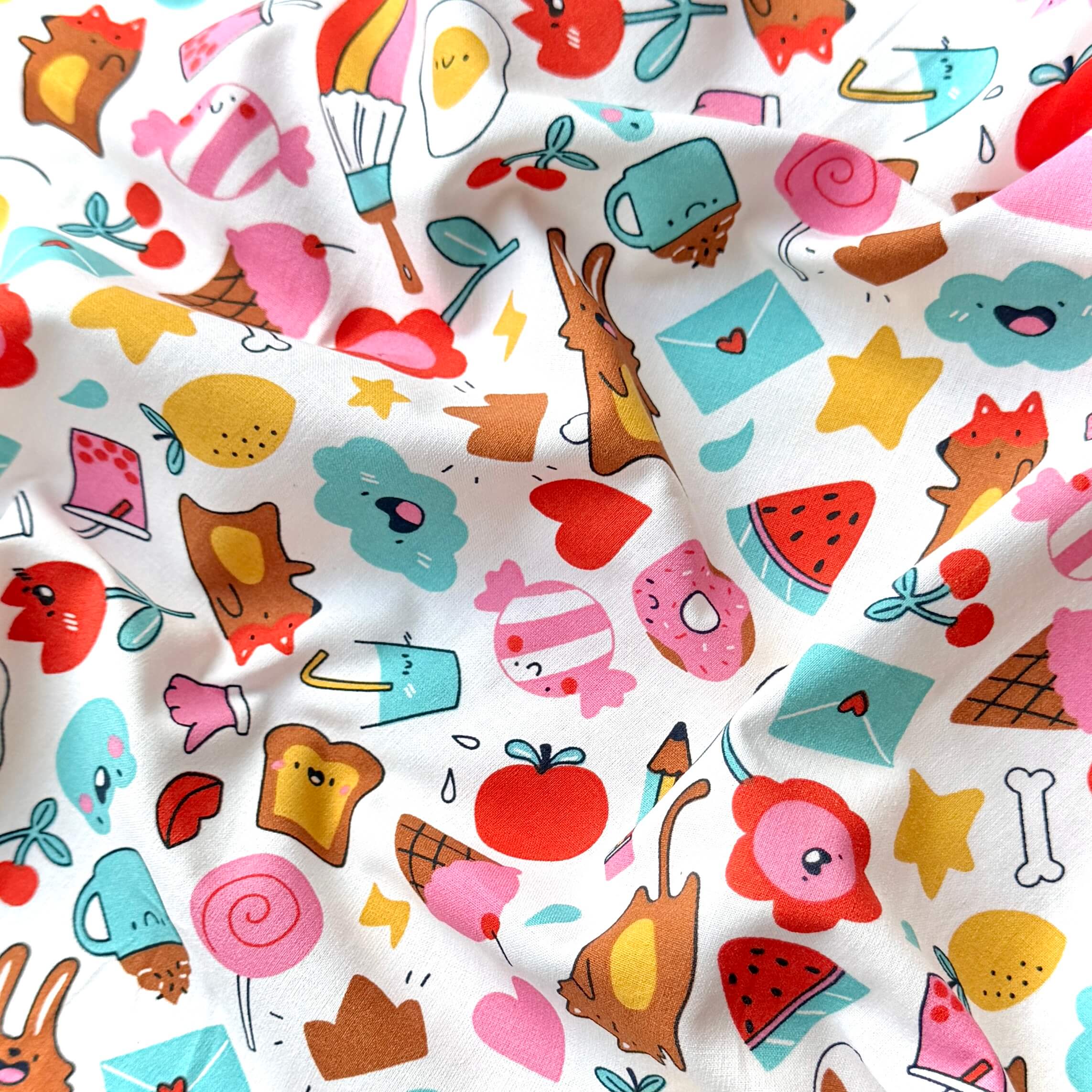 Printed Cotton / Citrus