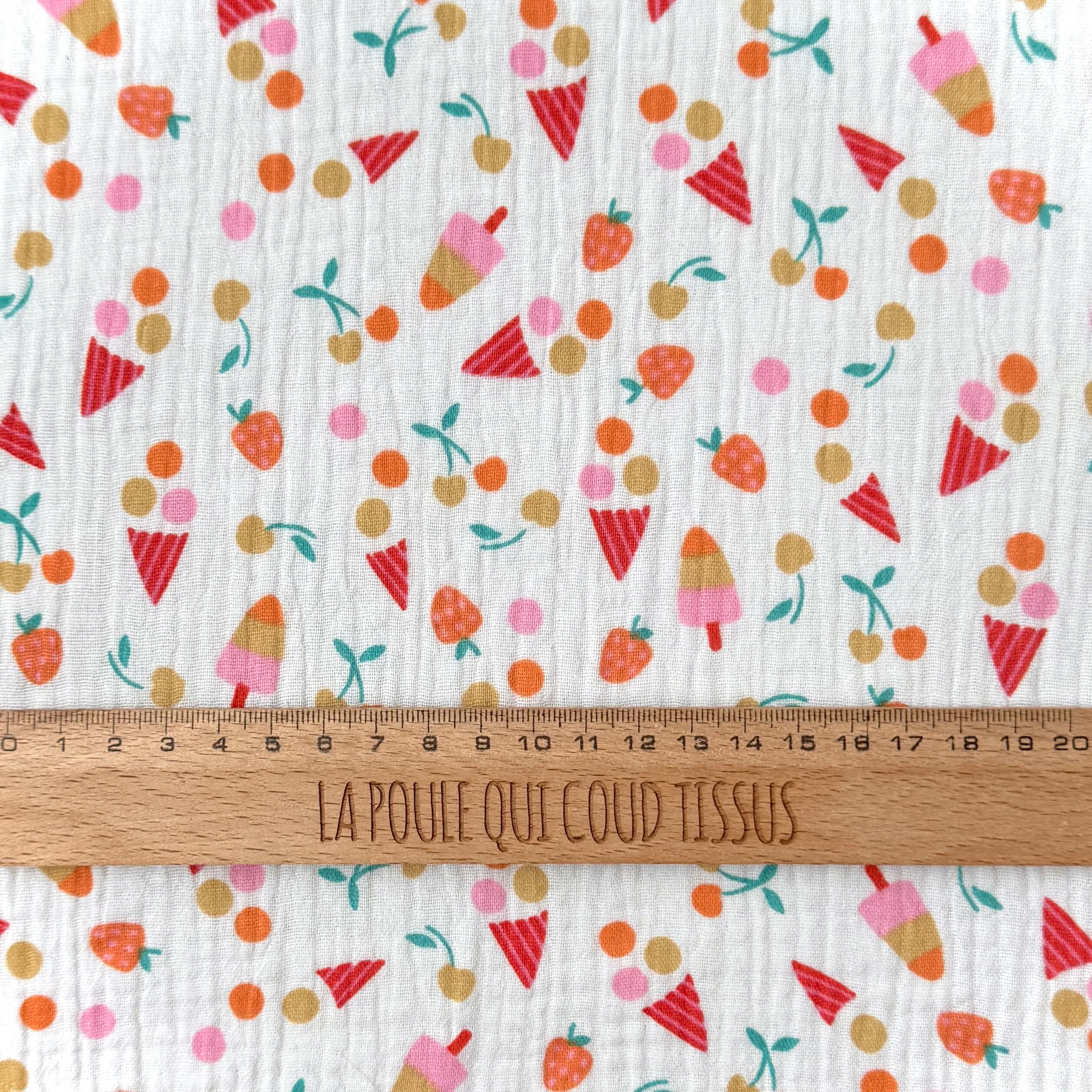 Double Gauze / Ladybugs