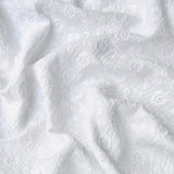 Coupon 1.1 m - Double Gaze Brodée / Suzy Blanc