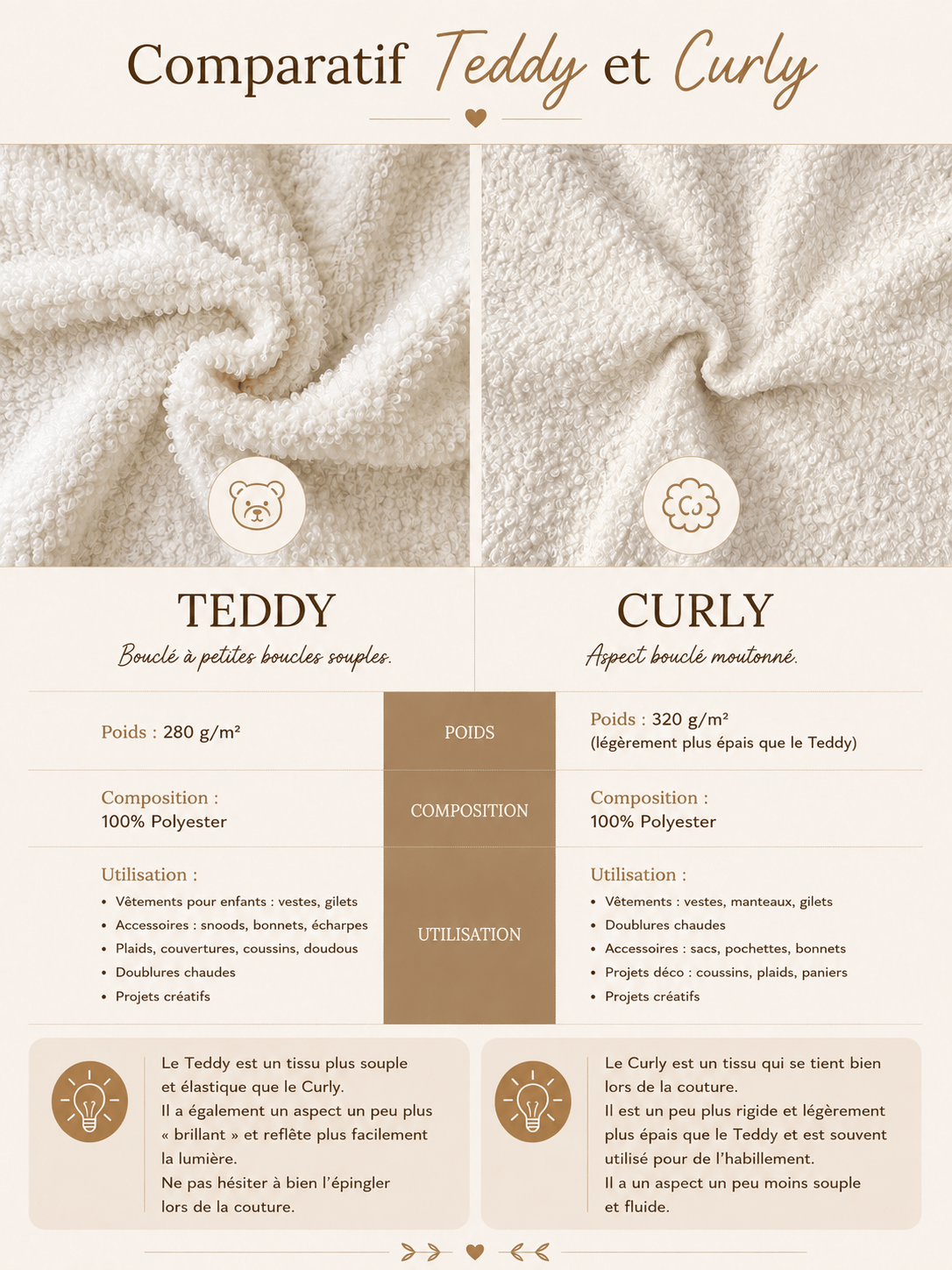 Teddy Plush / Ochre