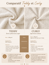 Teddy Peluche Bouclette / Rust