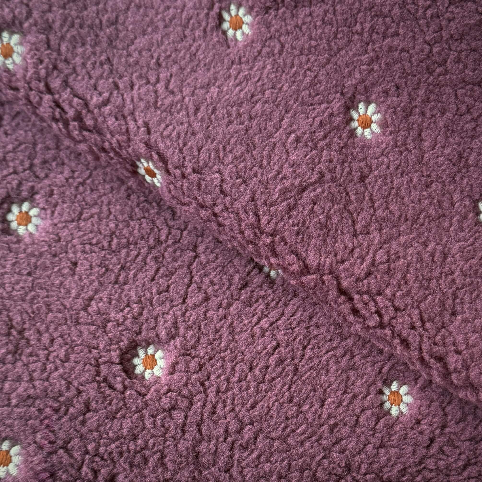 Mouton Brodée / Bois de rose