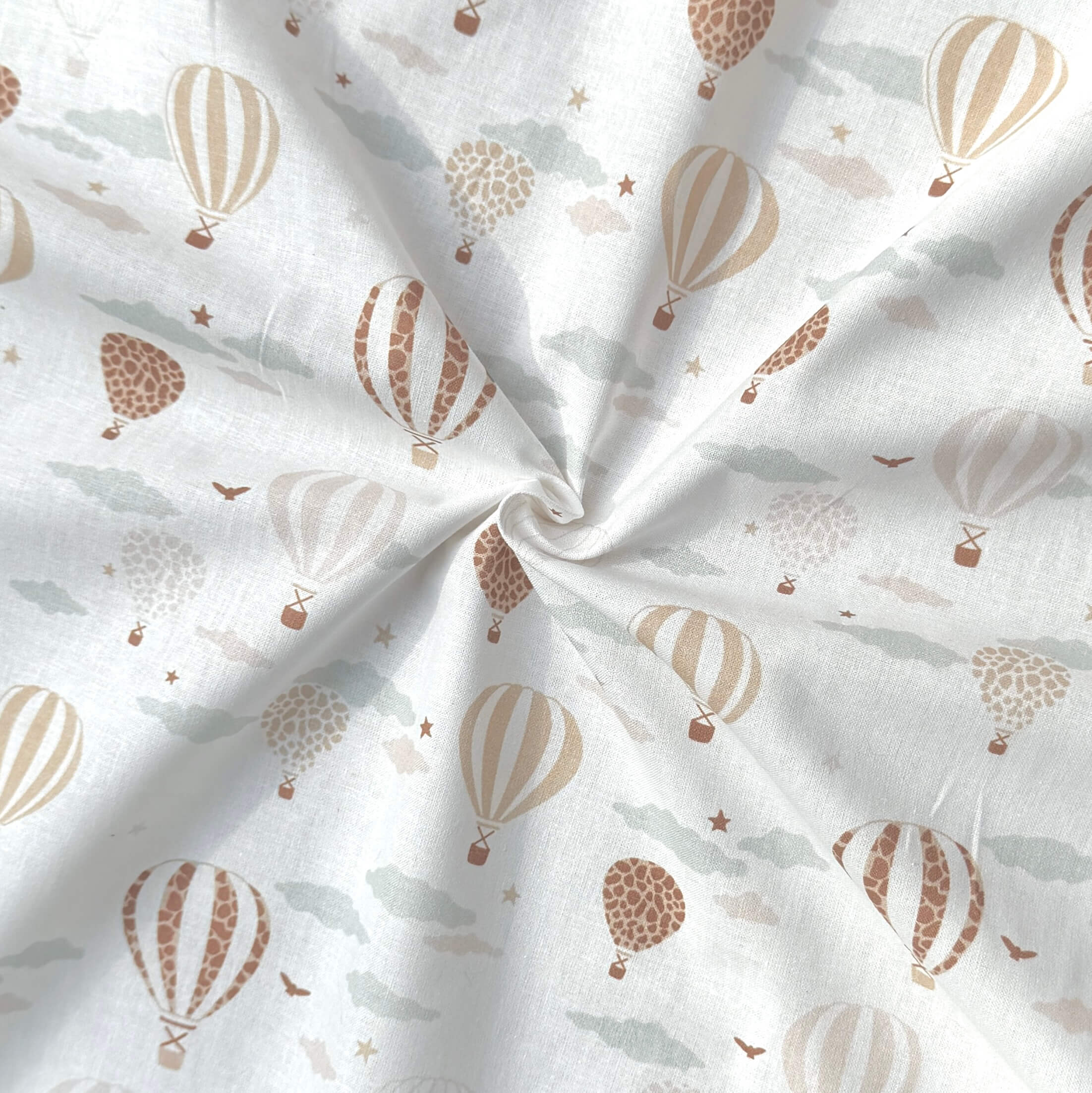 Coton à Impression Numérique / Mong Beige