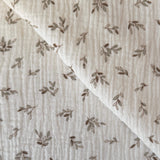 Coupon 60 cm - Double Gaze / Small Leaves