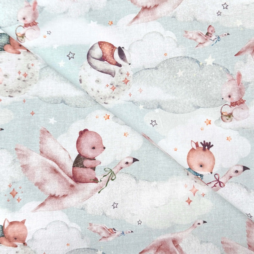 Digitally Printed Cotton / Emilune