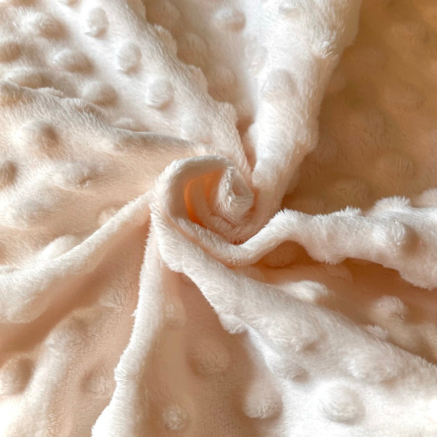 Coupon 80 cm - Minky Bubble / Ecru