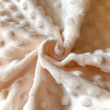 Coupon 80 cm - Minky Bubble / Ecru