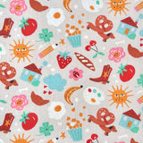 Coupon 1.3 m - Coton Imprimé / Bretz