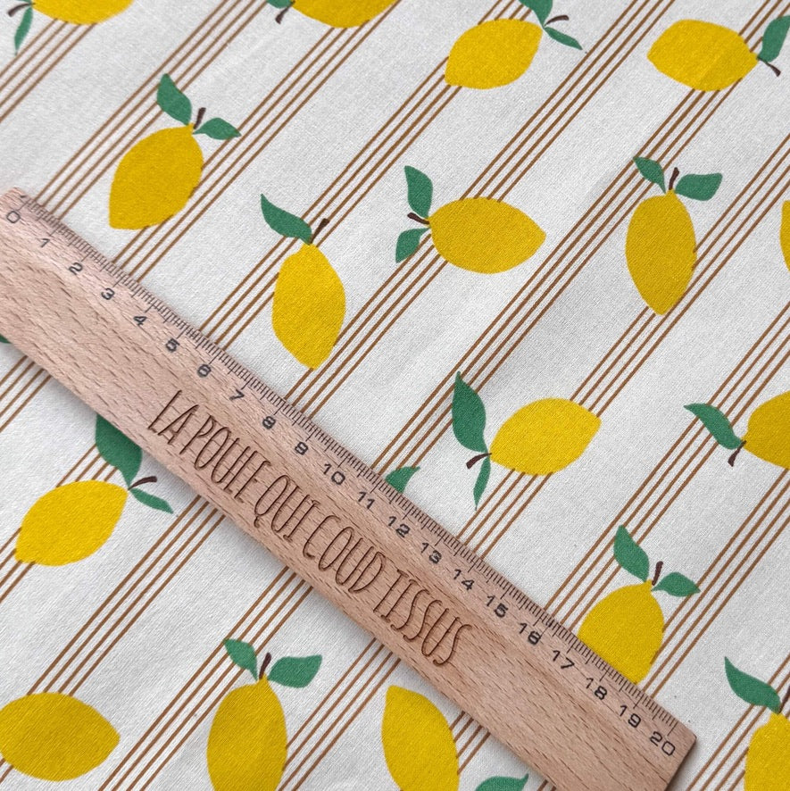 Algodón estampado / Cítricos