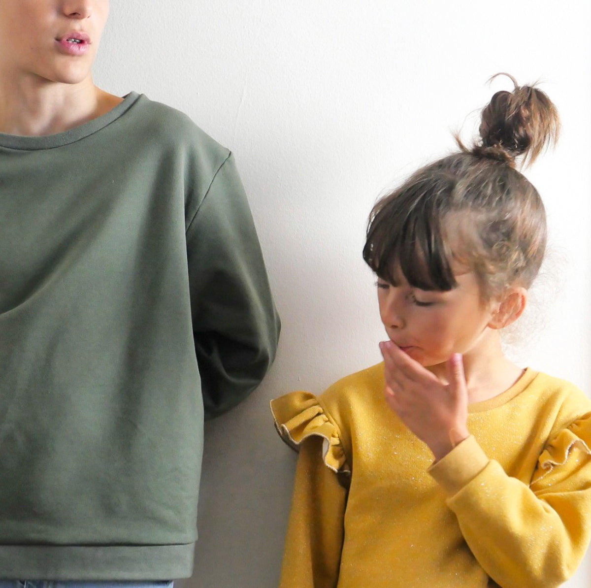 Patron de Couture - Ikatee / Sweat & Robe Enfant JASMIN