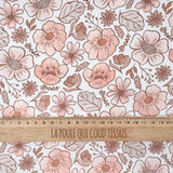 Coton Numérique Exclusif LPQC /  Fleur Pastel