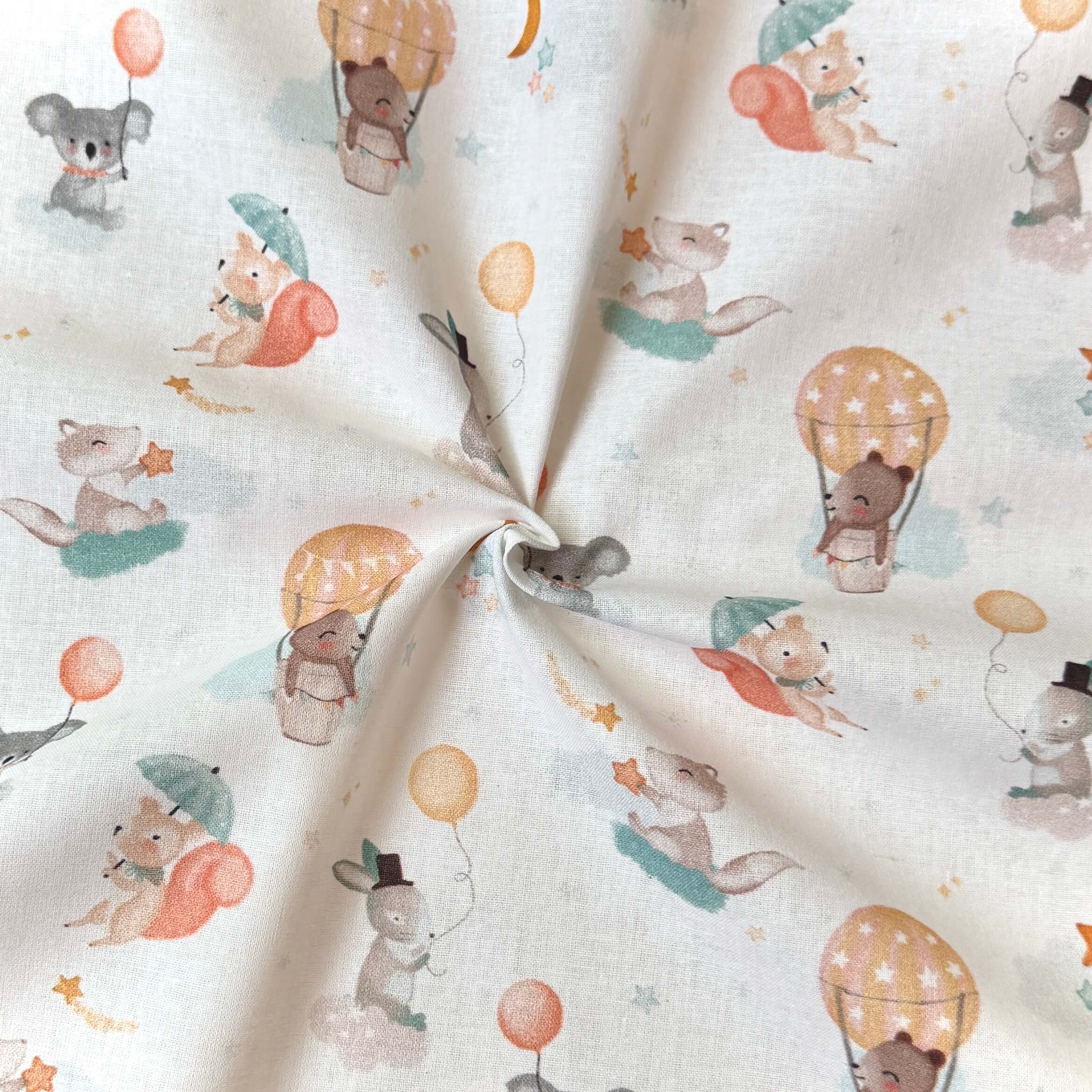 Coton à Impression Numérique / Ballon