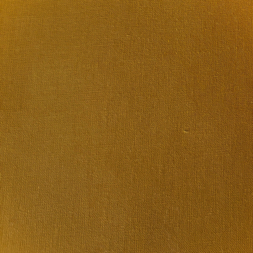 Coupon 50 cm - Coton enduit / Uni Moutarde