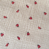 Coupon 50 cm - Double Gaze / Coccinelles