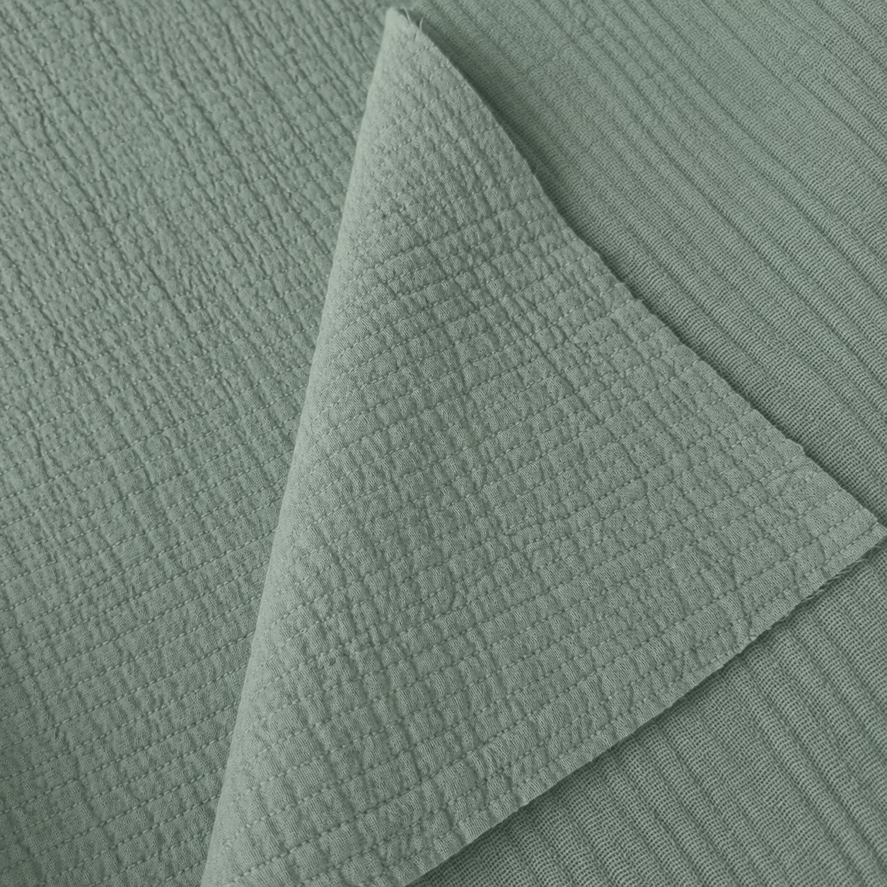 Coton Surpiqué / Romarin