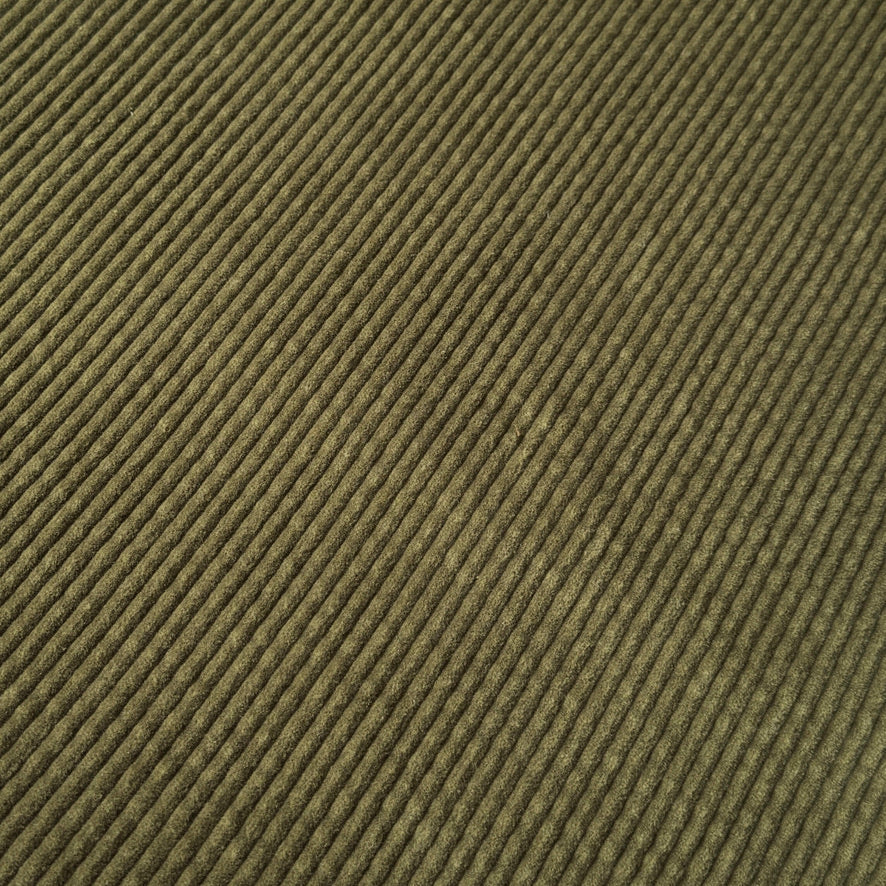 Coupon 1 Mètre - Velours Côtelé 100% Coton Cotis / Olive