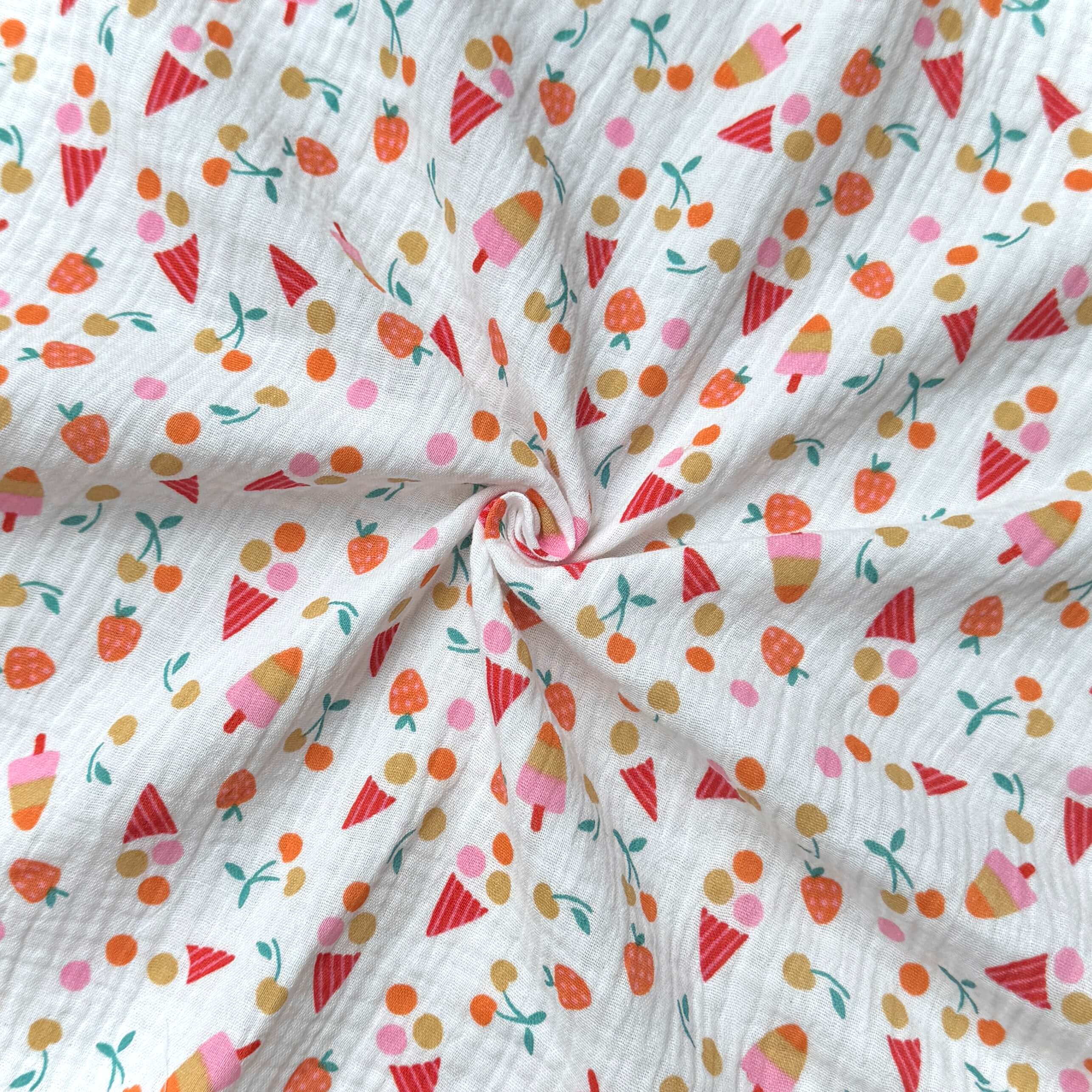 Double Gauze / Ladybugs