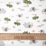 Printed Cotton / Citrus