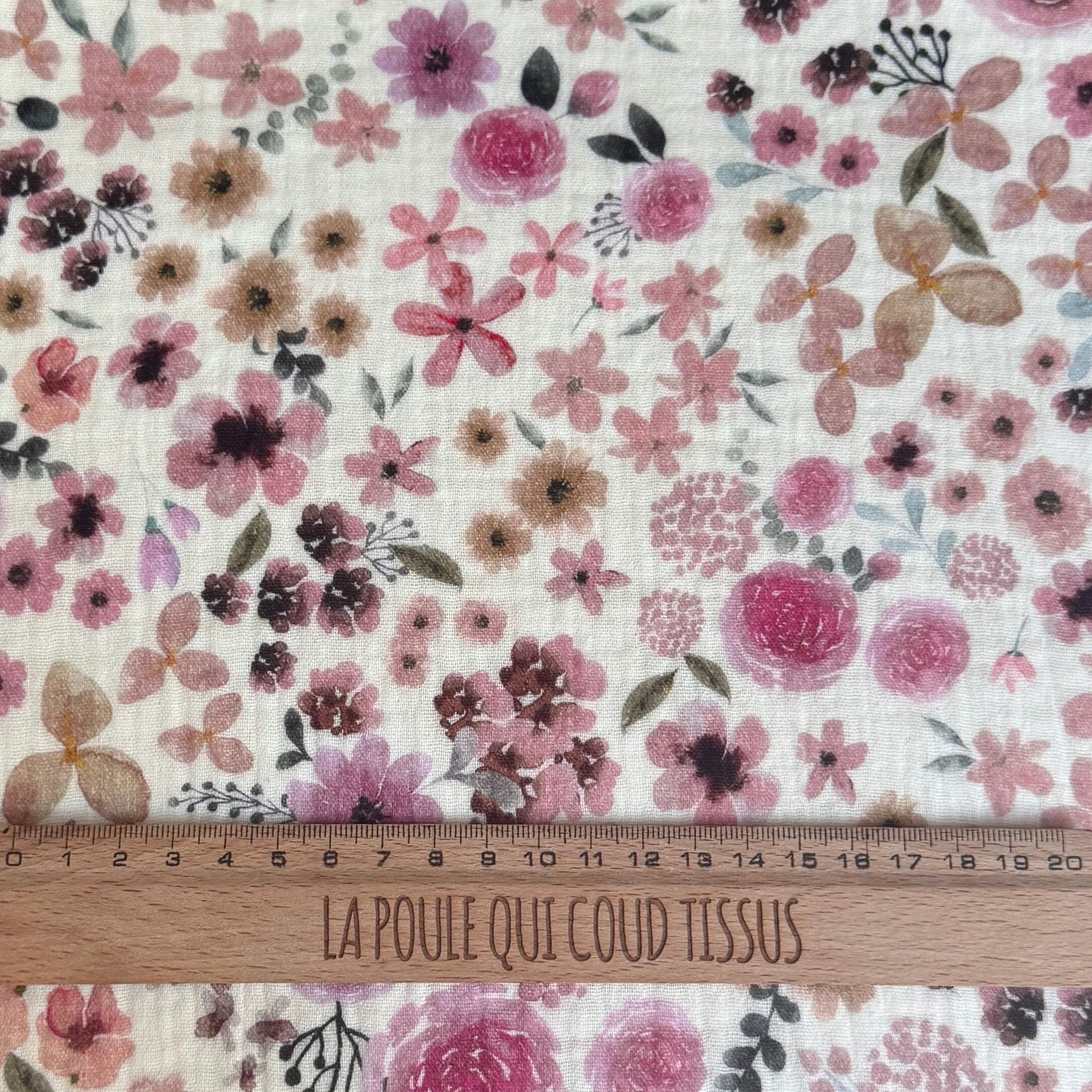 Coupon 70 cm - Double Gaze Numérique / Hortense