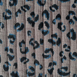 Matelassé Double Fauve Taupe / Double Gaze Unie Taupe