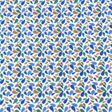 Printed Cotton / Otma Blue-Green
