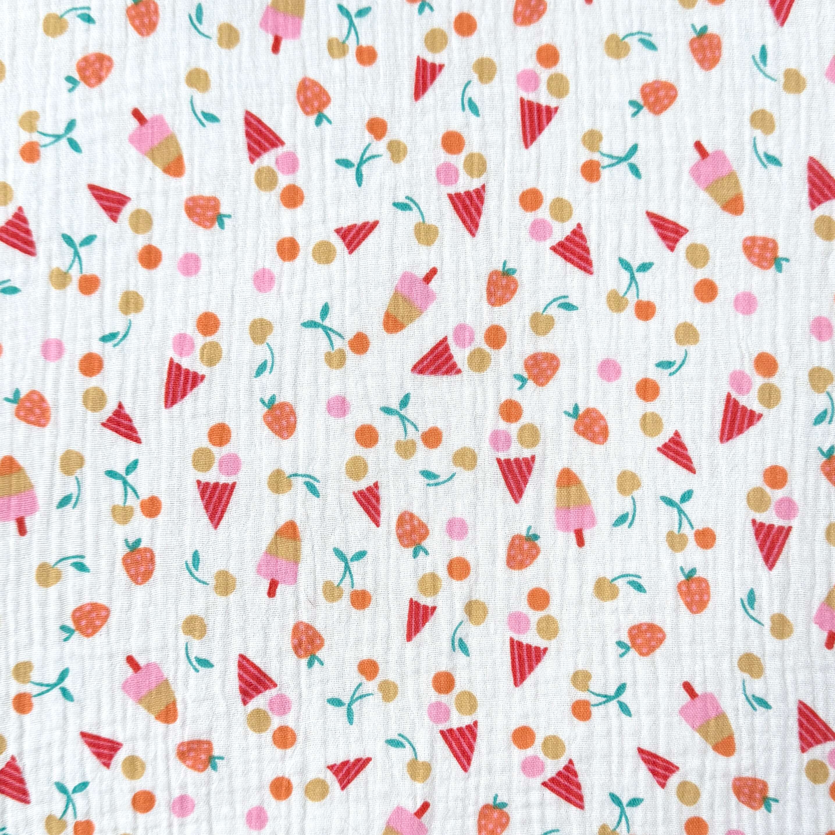 Double Gauze / Ladybugs