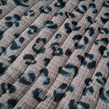 Matelassé Double Fauve Taupe / Double Gaze Unie Taupe