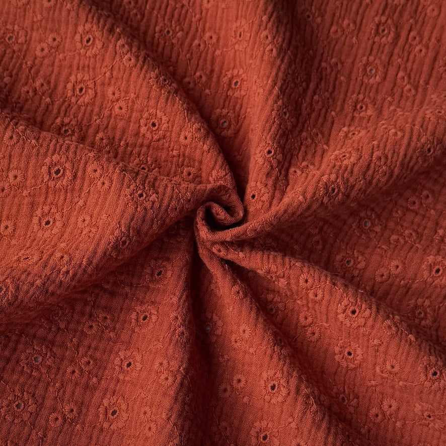 Double Gaze Brodée / Suzy Rouille