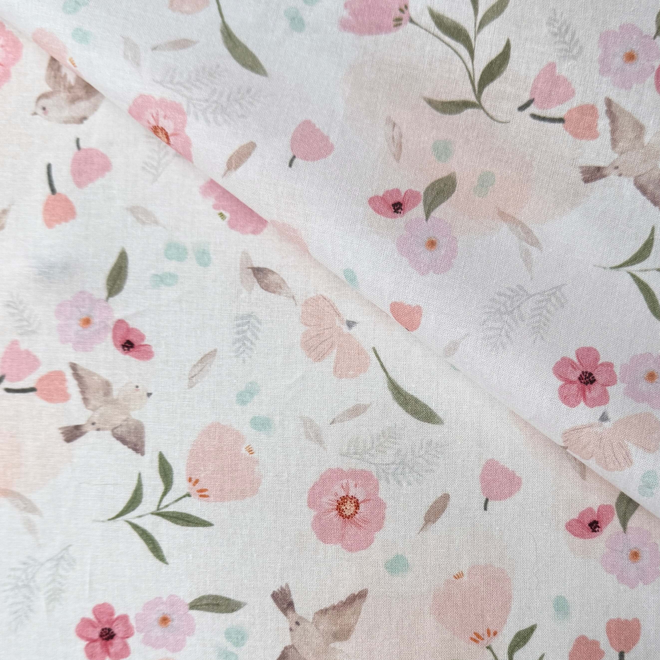 Coupon 1.2 m - Coton à Impression Numérique / Pretty