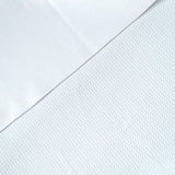 Velours Embossé / Blanc