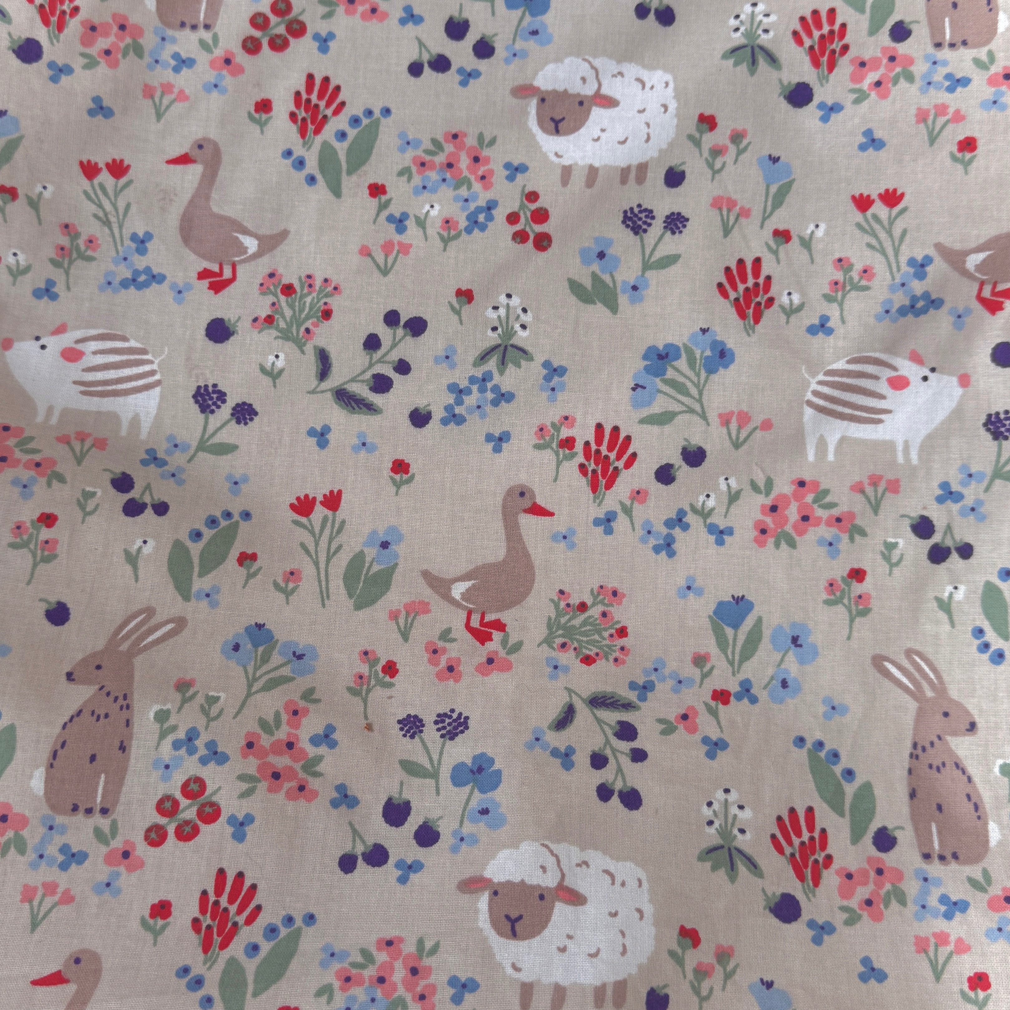 Algodón estampado / Bayas