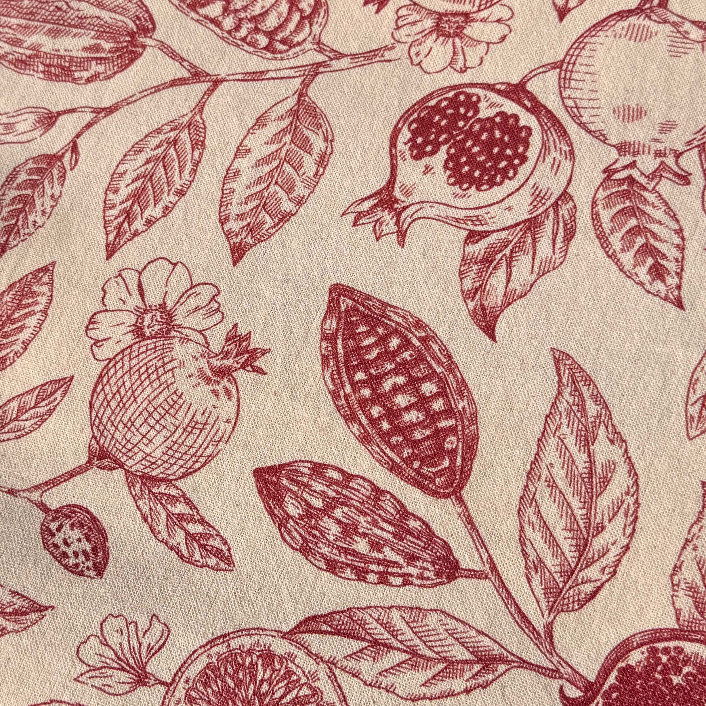 Coton Tissé  / Granata Groseille