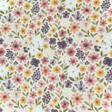 Coupon 60 cm - Coton à Impression Numérique / Rozen Beige-Rose