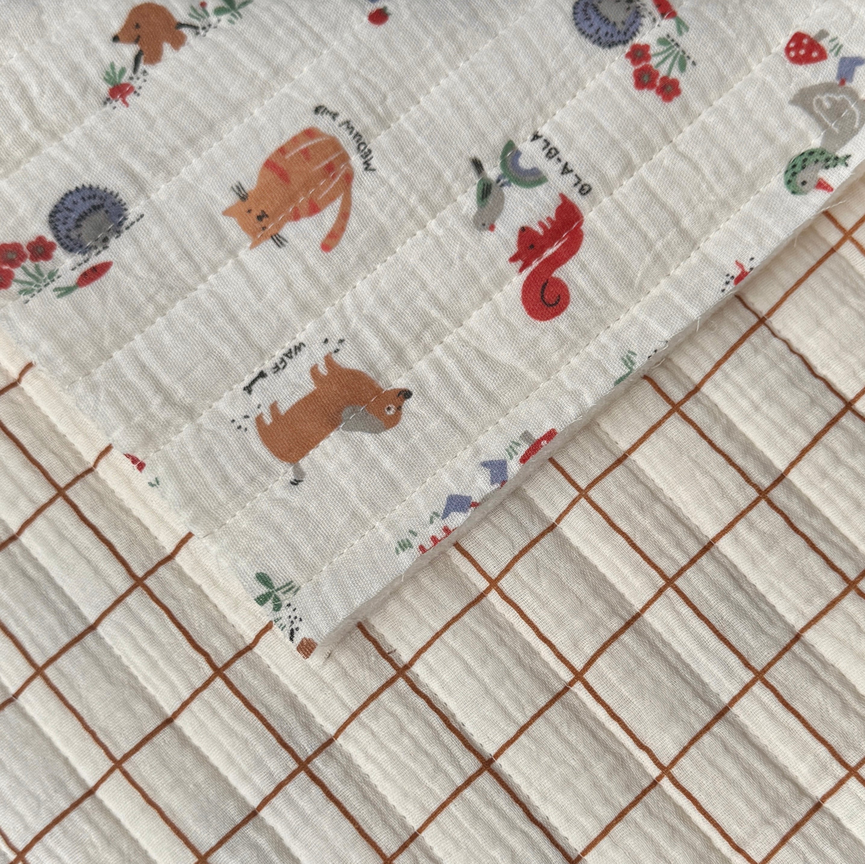 Matelassé Double Gaze Caket / Jacques Cassonade