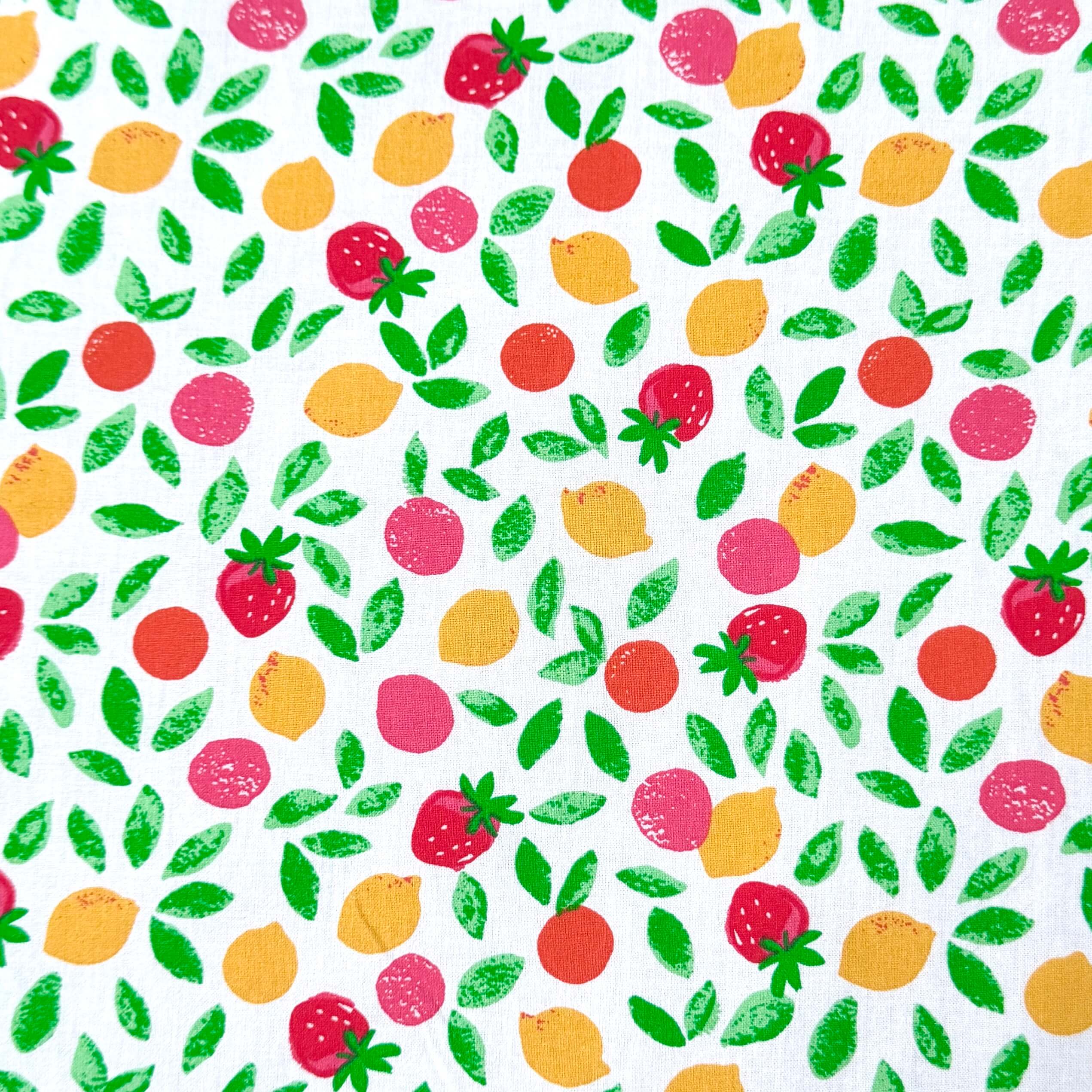 Algodón estampado / Cítricos