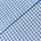 Seersucker / Eli Blanc Cassé - Bleu