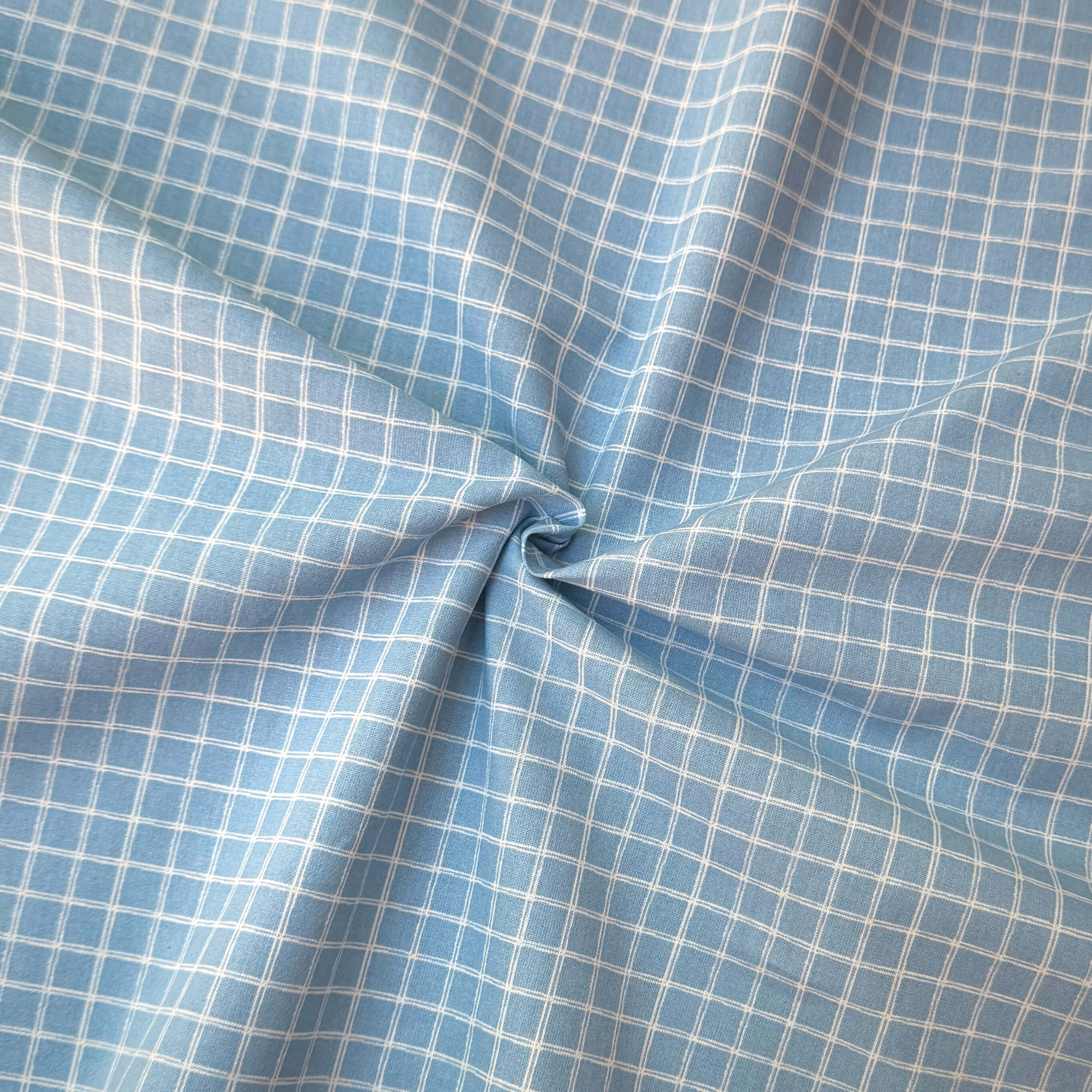 Algodón estampado / Jules blanco - Azúcar moreno