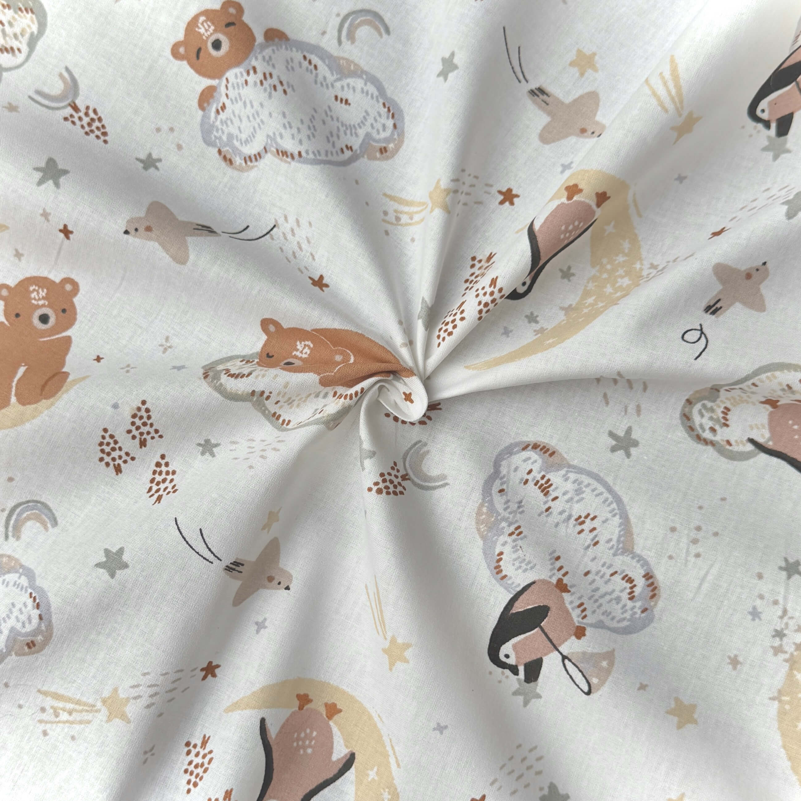 Coupon 1.2 m - Coton Imprimé / Poopa