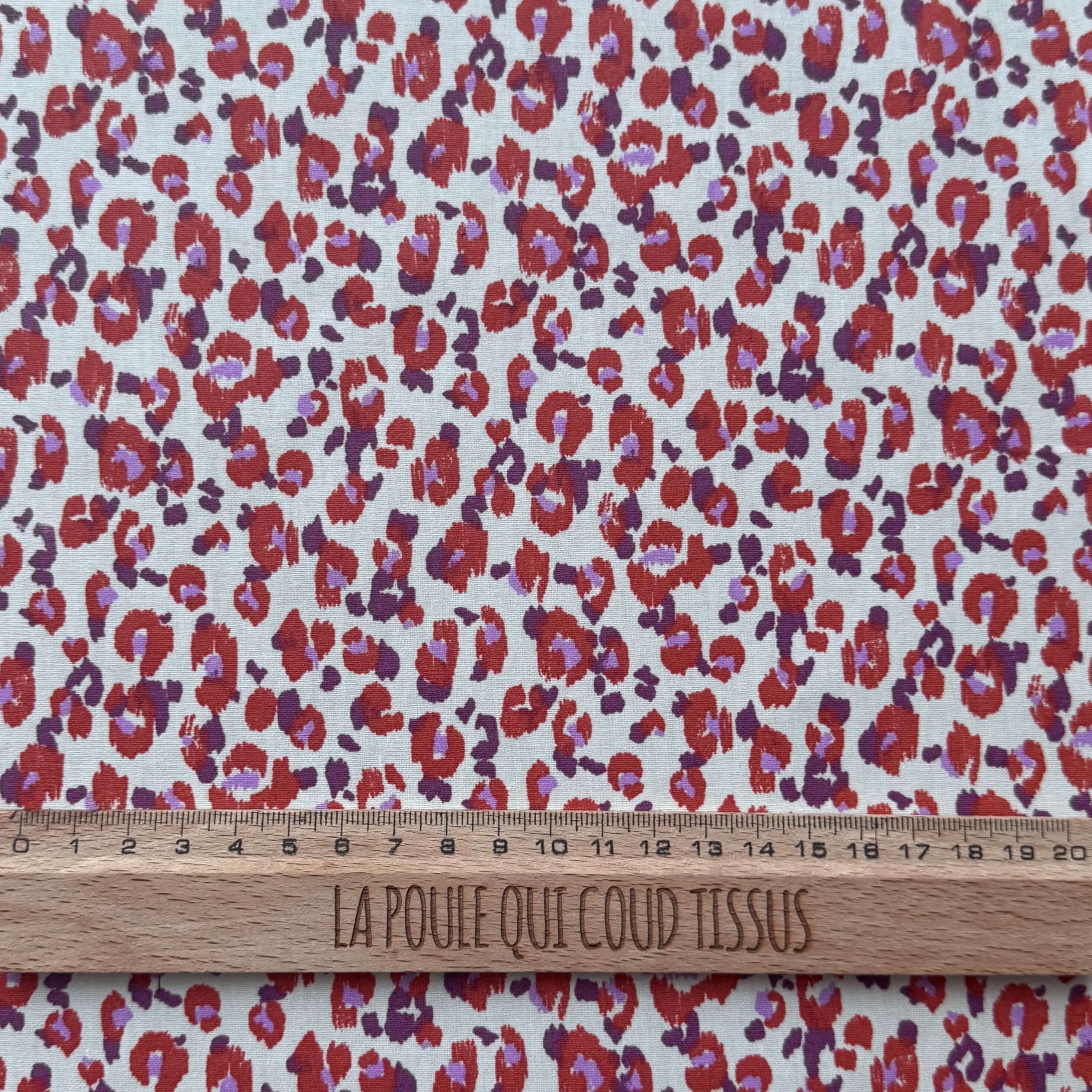 Coupon 80 cm - Coton enduit / Karli Violet