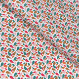 Coupon 70 cm - Coton Imprimé / Otma Ocre-Rose