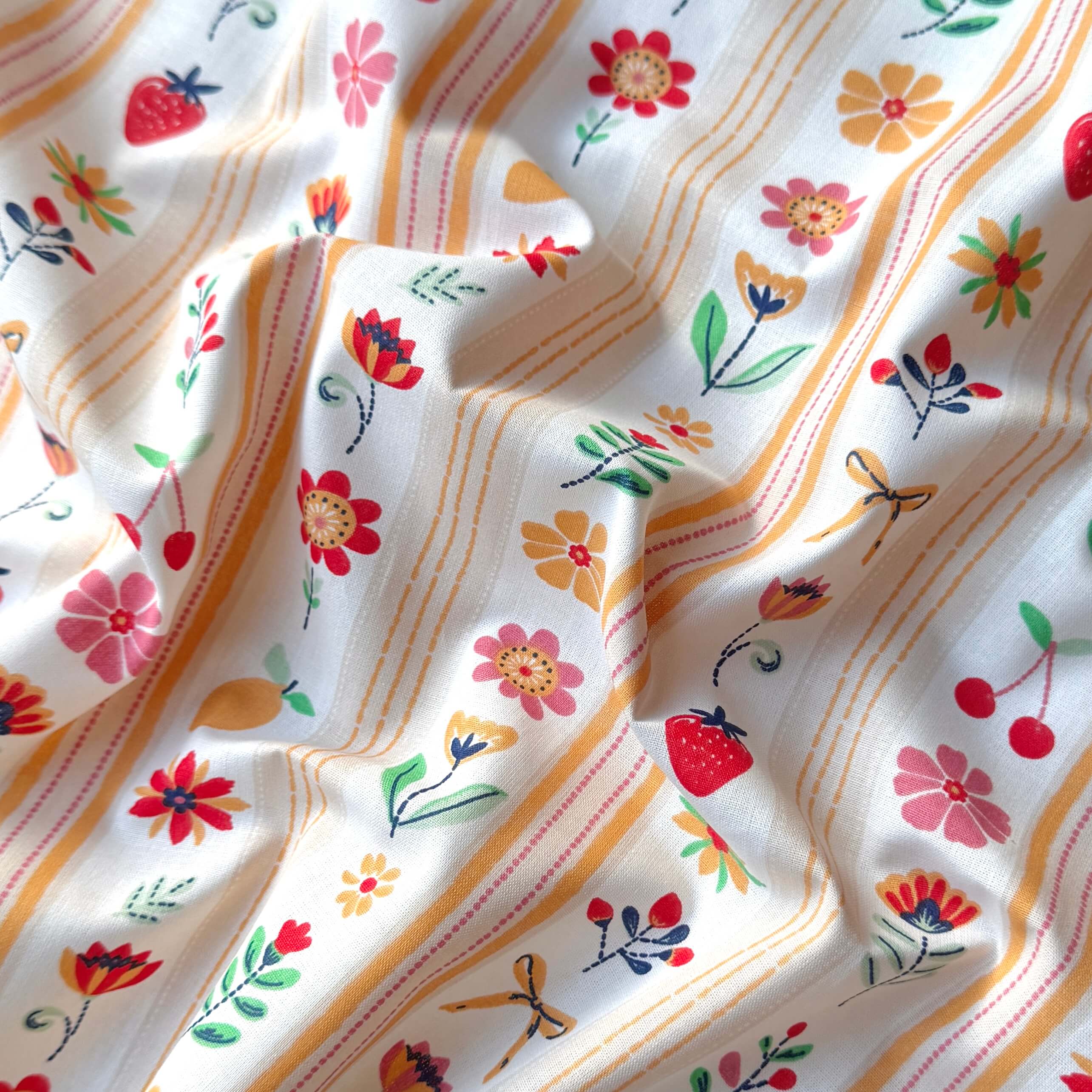 Algodón estampado / Cítricos