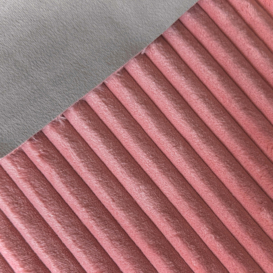 Coupon 1.2 m - Velours Côtelé Hannibal / Bois de Rose